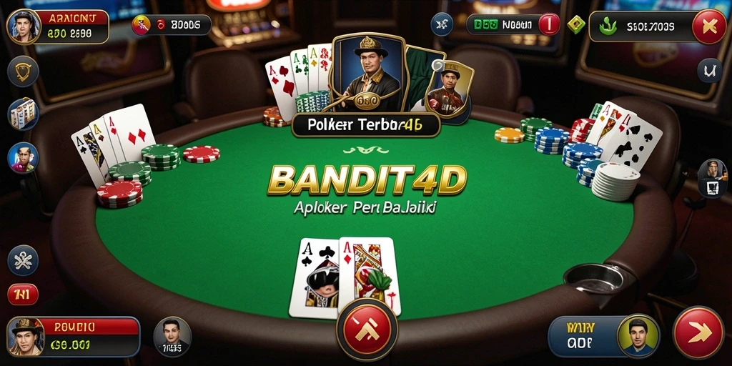 Tampilan menarik dari gameplay BANDIT4D yang seru dan kompetitif.