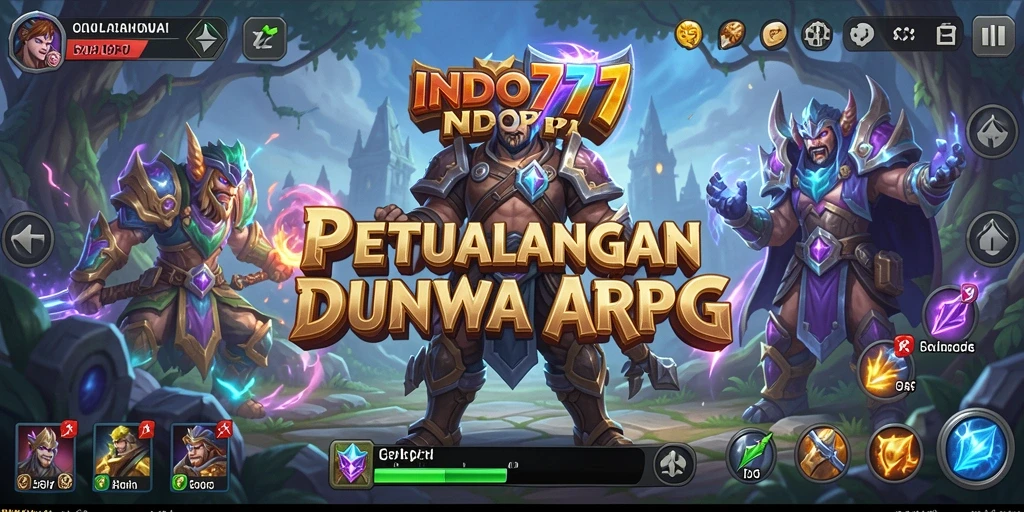 Tampilan gameplay ARPG yang menakjubkan di INDO777.