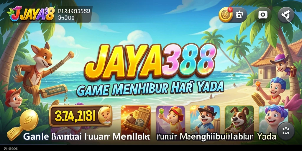 Screenshot gameplay JAYA388 yang penuh warna dan seru.