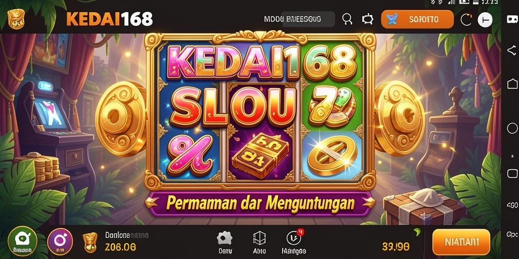 Screenshot gameplay KEDAI168 menampilkan keseruan bermain Slot.
