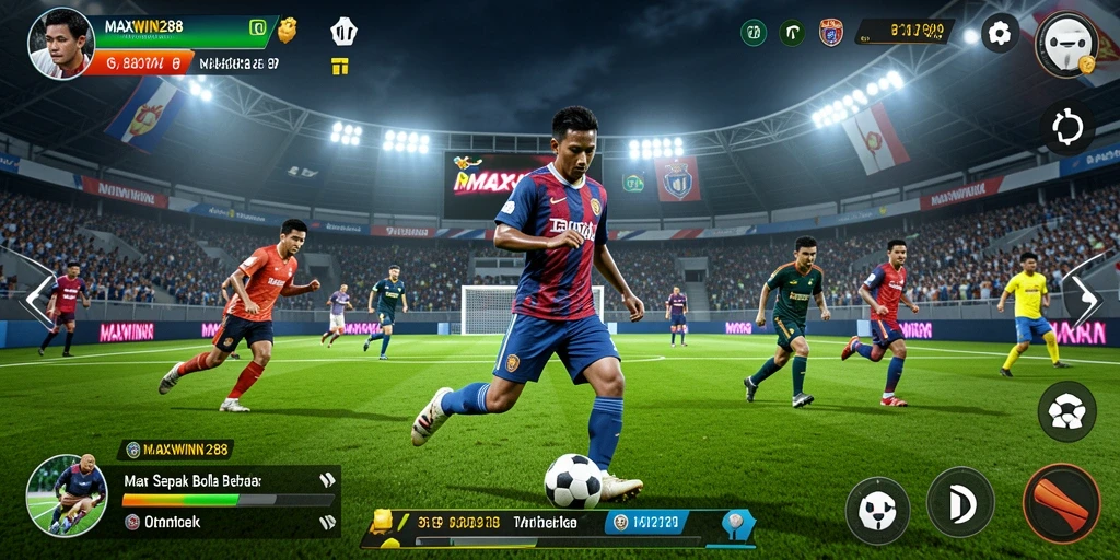 Tampilan gameplay <strong>MAXWIN288</strong> yang menegangkan dan menyenangkan.