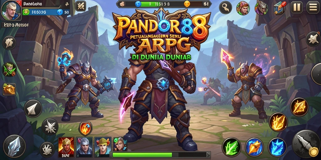 Tampilan gameplay seru di PANDORA88 yang memukau.