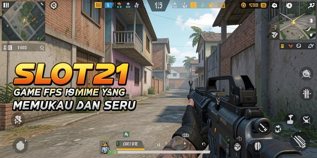 Tangkapan layar utama dari gameplay seru di SLOT21 menunjukkan aksi pertarungan yang mendebarkan.